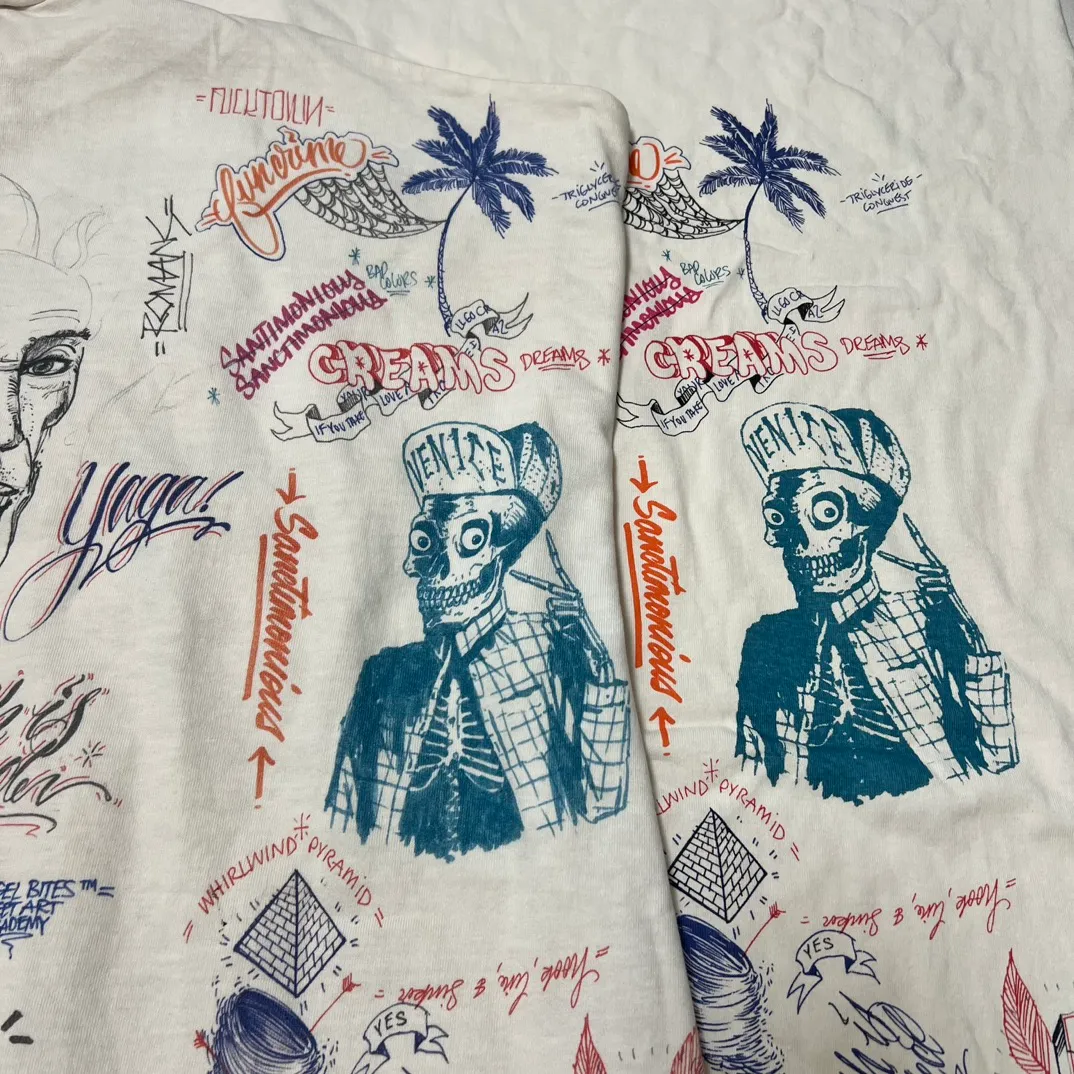 Super heavy industry started operation in February and took 3 months to develop SAINT Mxxxxxx × BORNXRAISED BR_LS TEE/LA/WHT Latest joint model LA diamond all-over long sleeves off-white S-XL Super heavy industry started operation in February and lasted three months Super complex 36 sets of screens Outlined pictures and pictures to doubt life Super perfect reproduction of printing Genuine Czech diamond Pressure-free reproduction